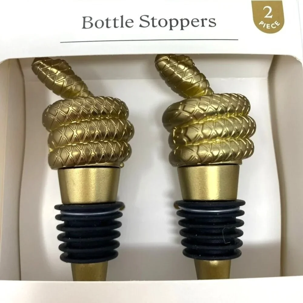 Target 2 Pack Snake Wine Stopper Threshold™ Halloween Bar Decor
